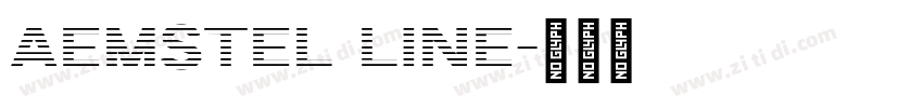 Aemstel Line字体转换